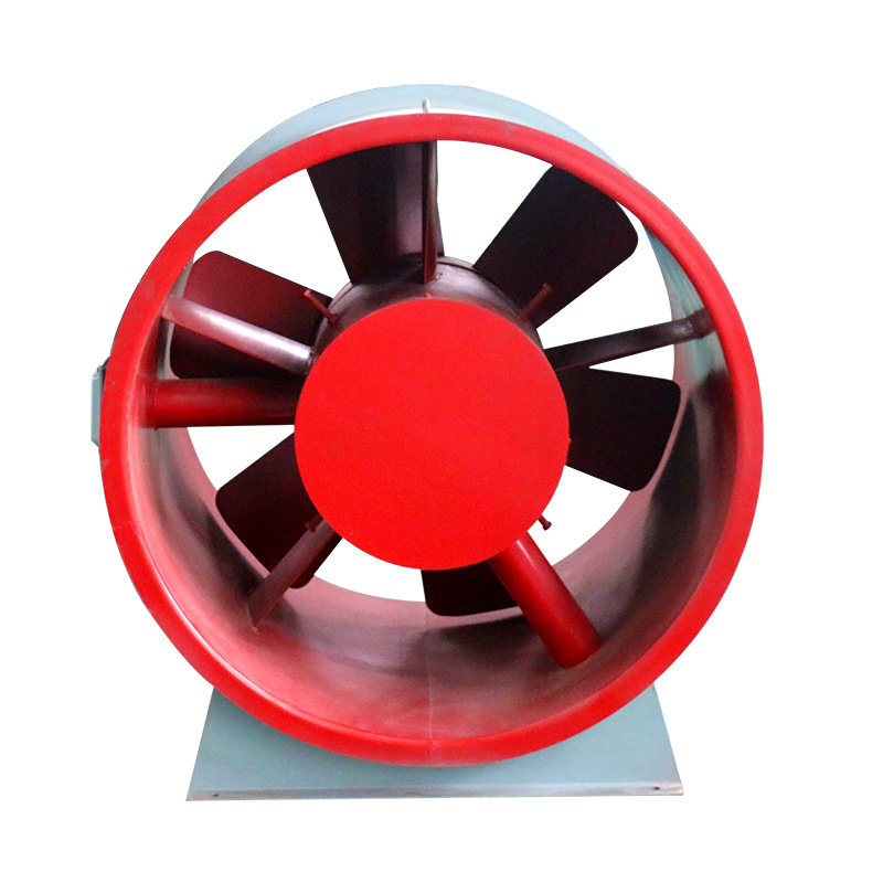 消防排煙風(fēng)機(jī)包括底座和主殼體。